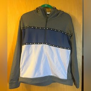 Nike Sweatshirt, blue purple and gray, fleece